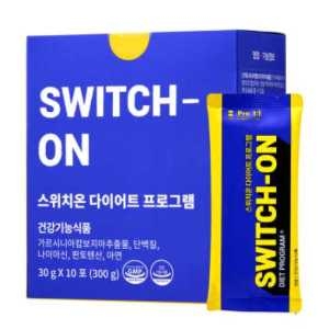 비오팜 스위치온 다이어트 프로그램 30g 10포이미지입니다. 누르면 해당 게시물로 새창이동합니다.