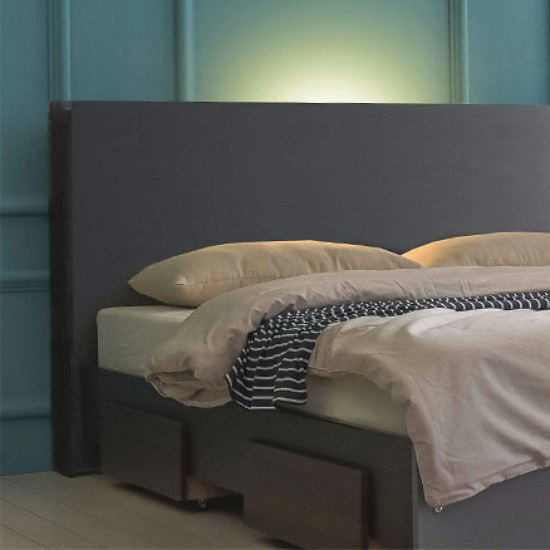 바로크가구 바리스 모던 서랍 LED침대 Q (Q7)_이미지