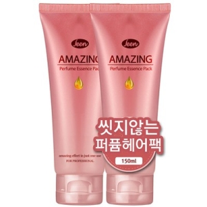 jeen 어메이징 퍼퓸 에센스 헤어팩 150ml (2개)