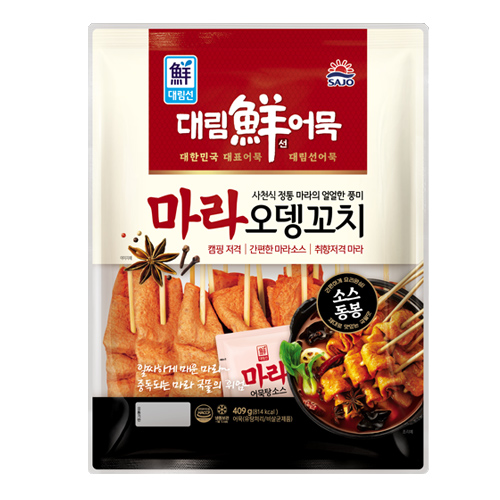 사조대림 대림선 마라 오뎅꼬치 409g (2개)