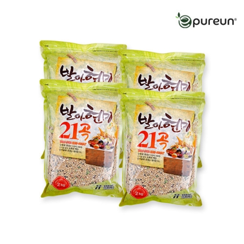 이잡곡이다 발아현미 21곡 2kg (4개)_이미지