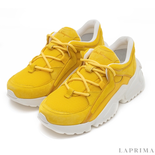 페라가모 살바토레    FERRAGAMO    스캐일러 간치니 스니커즈 SKYLAR 2 SU SUNSHINE 726301