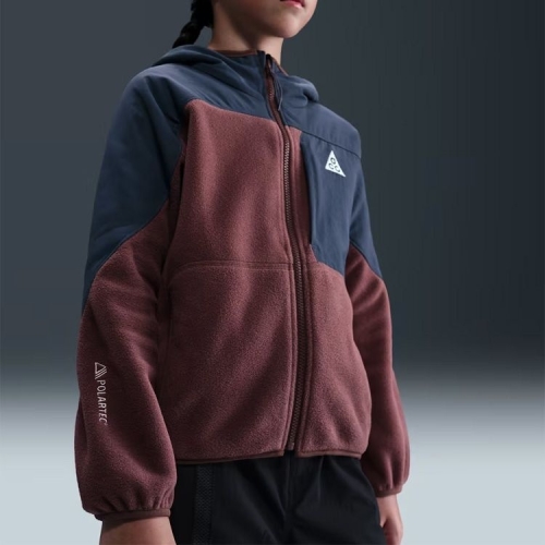 나이키 ACG 울프 트리 주니어 Polartec 풀집 후디 HQ9606-218_이미지
