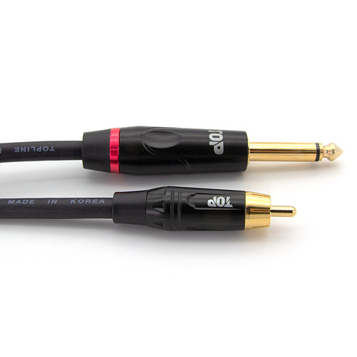 탑라인에이치디 HDTOP RCA to 5.5mm 모노 MM 케이블 (30m, HT-TP629)_이미지