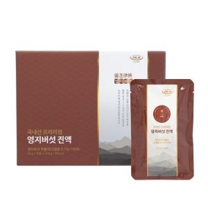 HLB제약 국내산 프리미엄 영지버섯 진액 30포 (1개)_이미지
