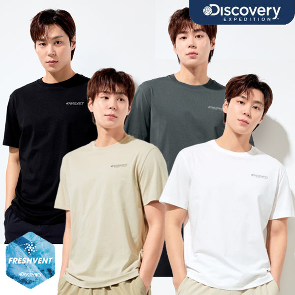 프레시벤트 덴버 반팔티셔츠 DMRS73053-WHS