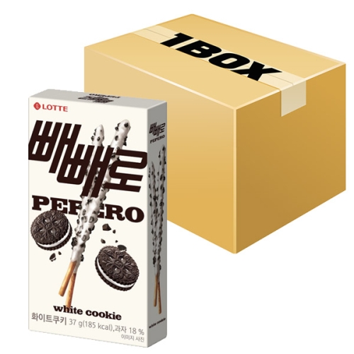 화이트빼빼로 37g 40개 1박스 1개