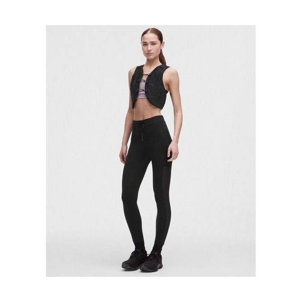 룰루레몬 LULULEMON 노라인 하이라이즈 러닝 타이츠 25inch BLK 6417094 LW5IIHS-0001