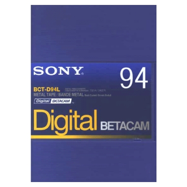 SONY BCT-D94L Betacam 94분 DV테이프 (1개)