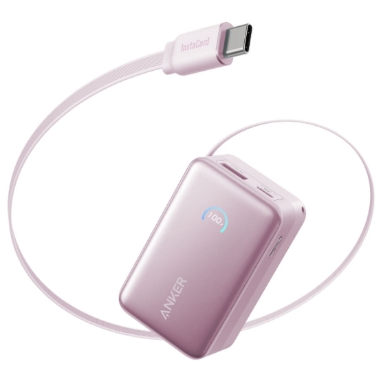 ANKER 45W 나노 파워뱅크 보조배터리 A1638 10000mAh (핑크)_이미지