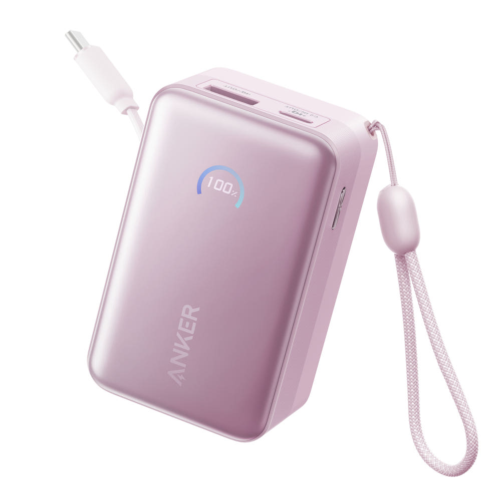 ANKER 45W 나노 파워뱅크 보조배터리 A1638 10000mAh (핑크)_이미지