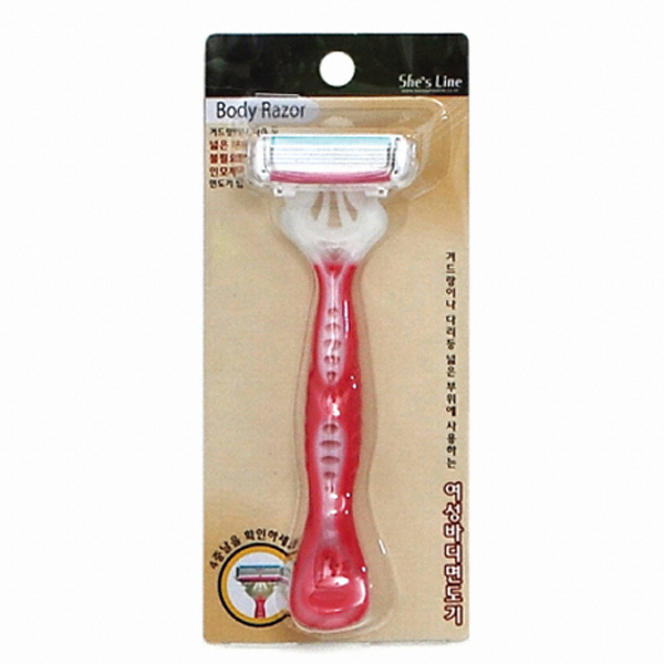 쉬즈라인 여성용 면도기_이미지