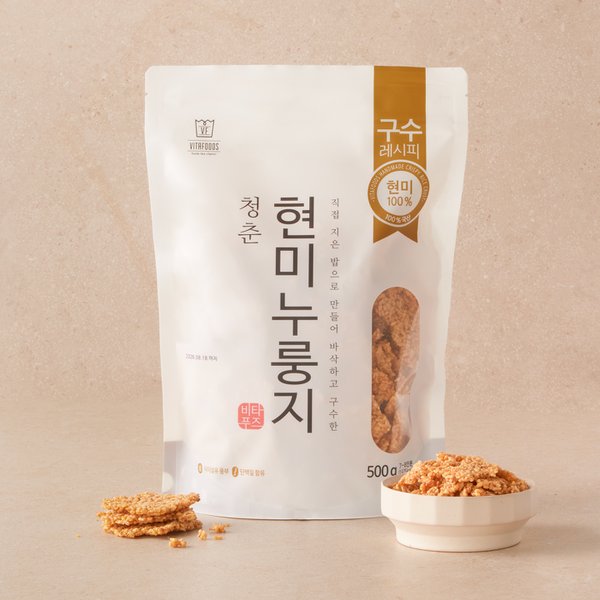 제이식품 청춘현미누룽지 500g [1개]