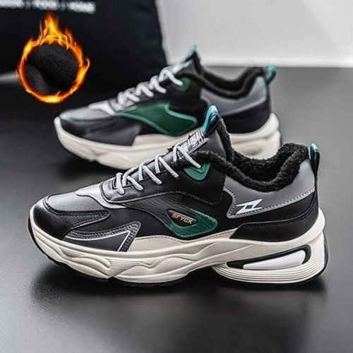 남성 SSW376Y4 방한 겨울 스타일 신발 키높이 컬러믹스 운동화