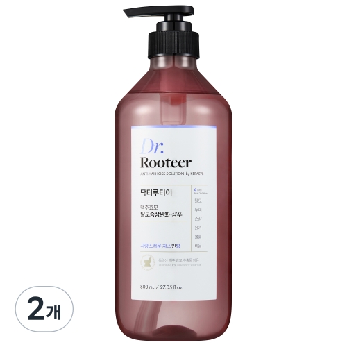 애경 케라시스 닥터루티어 맥주효모 샴푸 자스민향 800ml (2개)