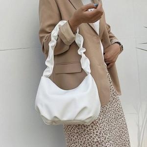 오너클랜 무난한 색상 깔끔한 디자인 숄더 끈 포인트 미니백 WA4C499_이미지