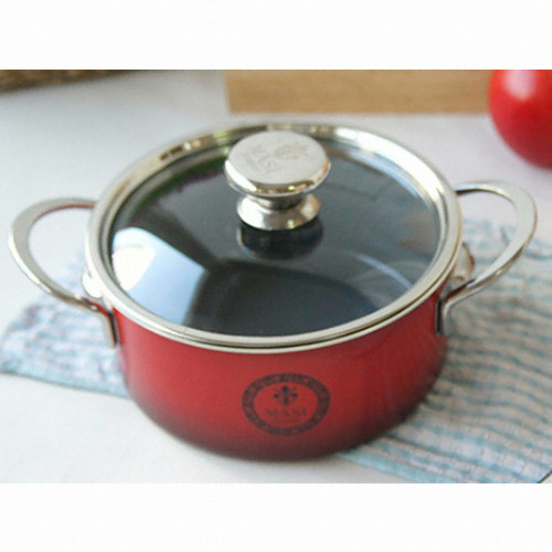 이탈리아 이태리 MASI 레드터치 양수냄비 (18cm)