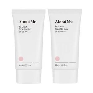 어바웃미 비 클린 톤업 선 50ml (2개)