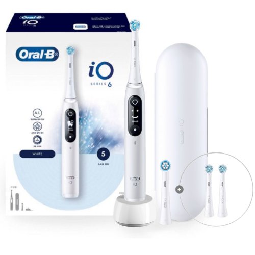 브라운 오랄비 iO6 (화이트+리필모2개)_이미지