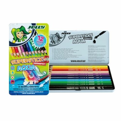 지구화학 졸리 아쿠아 수채 색연필 (12색)
