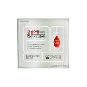 한국인삼공사 정관장 홍삼오일 RXGIN CLEAN 502mg 60캡슐 (4개)
