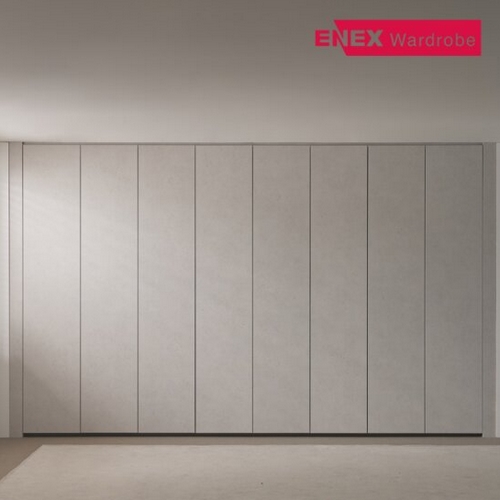 콩크 무몰딩 푸시도어 붙박이장 실속형