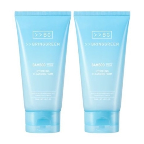  브링그린 대나무 히알루수분 클렌징 폼 120ml [2개]