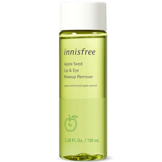 이니스프리 애플 씨드 립앤아이 메이크업 리무버 100ml (1개)_이미지