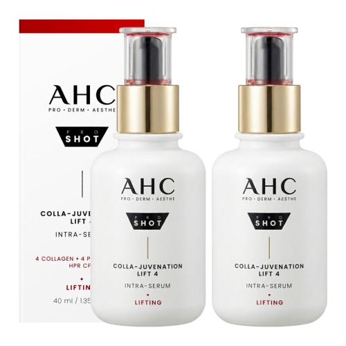 카버코리아 AHC 프로 샷 콜라 쥬비네이션 리프트 4 인트라 세럼 40ml (2개)