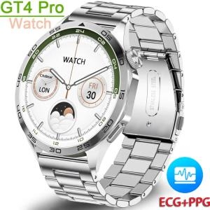 �Ｚ���� ����Ʈ GT4 Pro ������ ��ġ ECG PPG AMOLED 466466 HD ȭ�� �׻� �������� ��ȭ ǥ�� ��ġ��