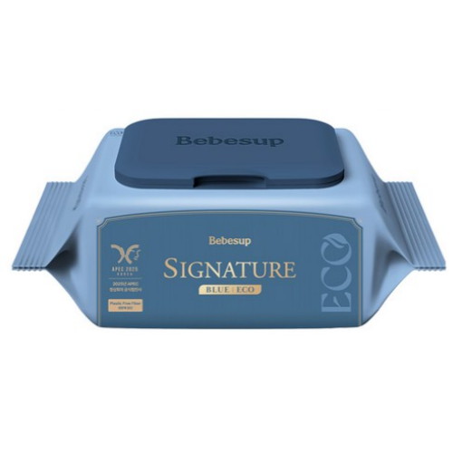 베베숲 시그니처 블루 에코 물티슈 캡형 20매 (48팩)_이미지