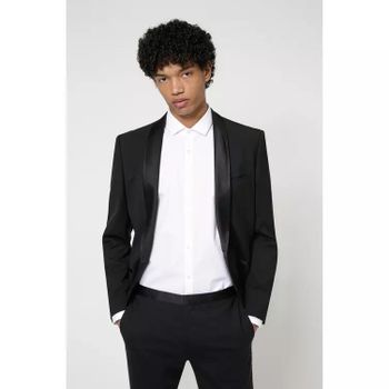 에스티오 남성 수트 자켓 블랙 Hugo Mens Al ns Suit Jacket Black 001 52545903 59014862