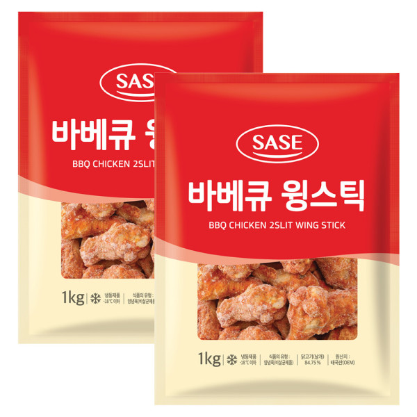 사세 바베큐 윙스틱 1kg (2개)_이미지