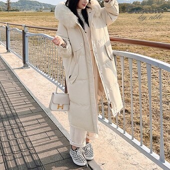 커스텀<b>에이블</b> 데일리 후드퍼 롱 패딩점퍼_<b>C</b>2310PD602D