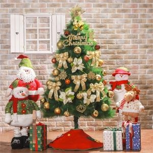 트리 카니발 골드&레드 스카치솔잎 풀세트