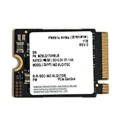 삼성전자 PM991a M.2 2230 NVMe 해외구매 (1TB)