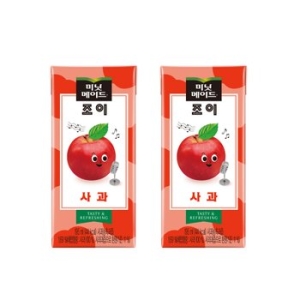 코카콜라음료 미닛메이드 조이애플 195ml이미지입니다. 누르면 해당 게시물로 새창이동합니다.