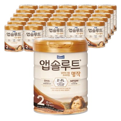 매일유업 앱솔루트 명작 2FL 2단계 800g (28개)