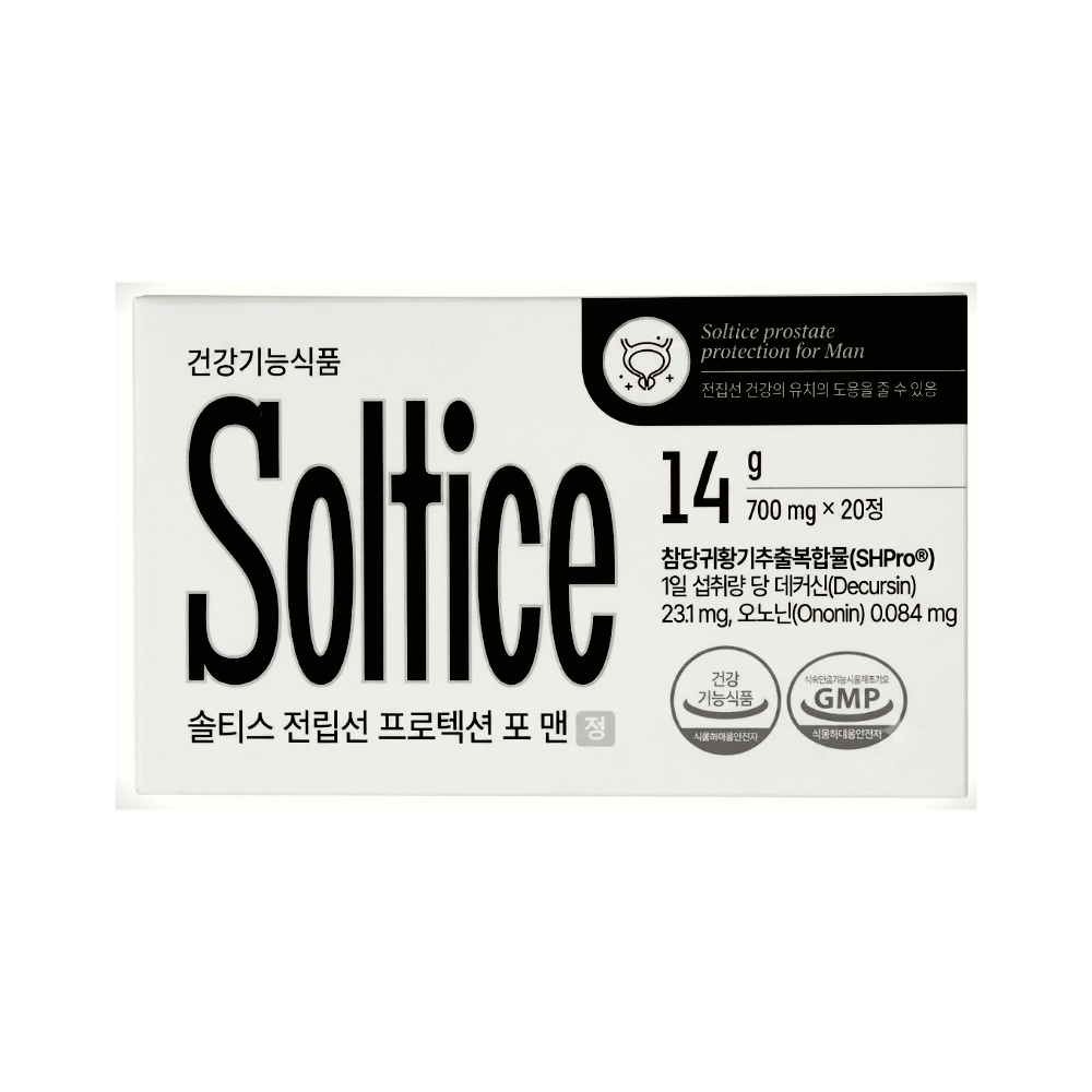 신세계바이오(주) 솔티스 전립선 프로텍션 포 맨 20정 (6개)