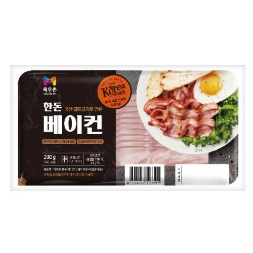 목우촌 한돈 베이컨 200g (1개)_이미지