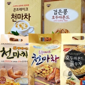 동일 동일 콘플레이크 천마차 50T 율무차 호두아몬드 율무차 검은콩_이미지