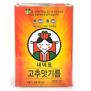 새댁표 고추맛기름 15L 새댁 고추기름_이미지