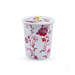 미화플라스틱 꼭지다이아휴지통 2호