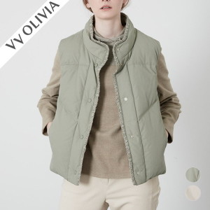  올리비아로렌 여성 사파리 다운 VVCKDYW9361