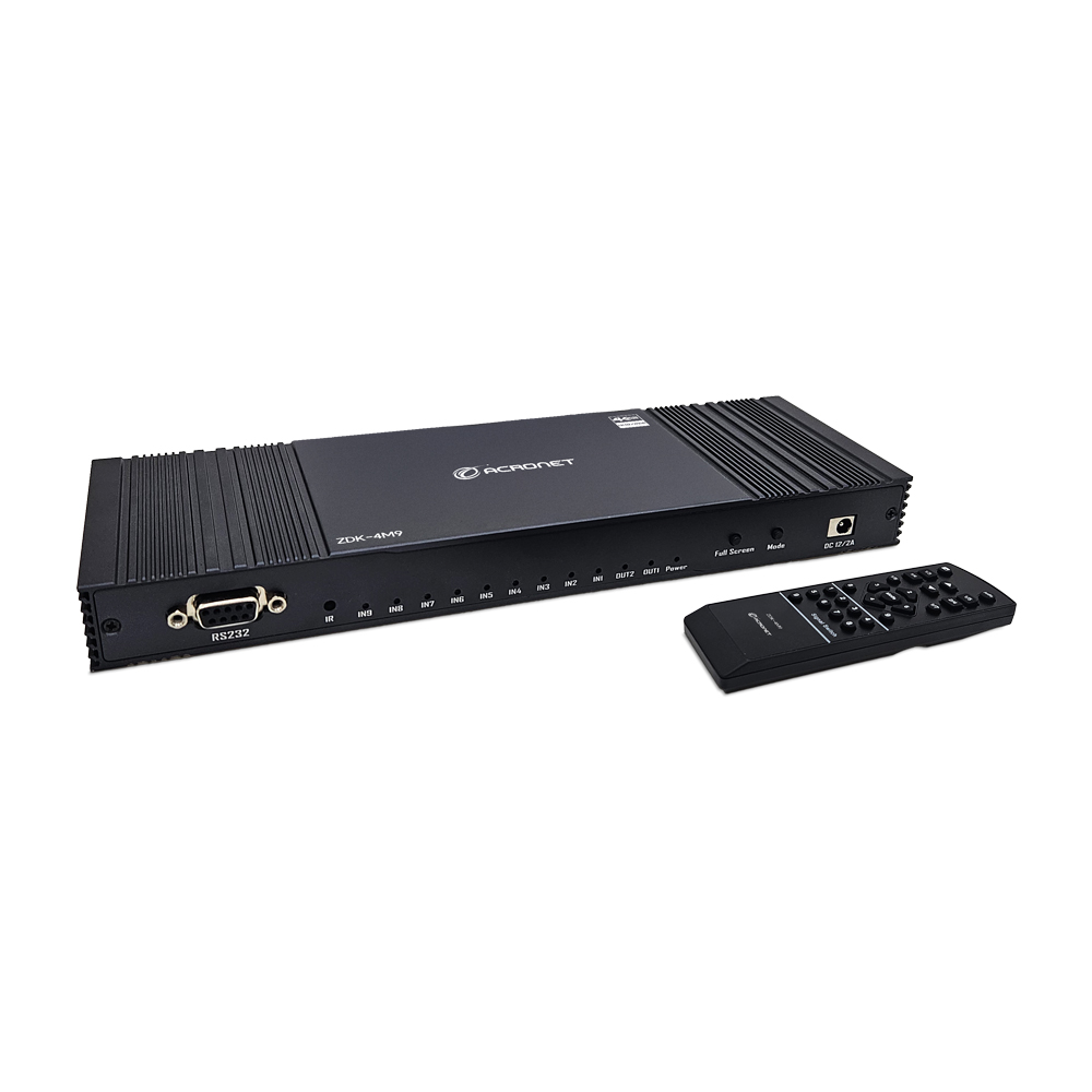 ZDK-4M9 9X2 HDMI 멀티뷰어