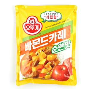 오뚜기 바몬드 카레 순한맛 1kg (4개)_이미지