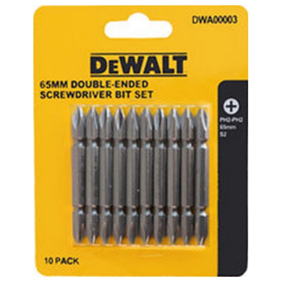 디월트 양날 드라이버 비트 DWA00003 (10pcs) (1세트)