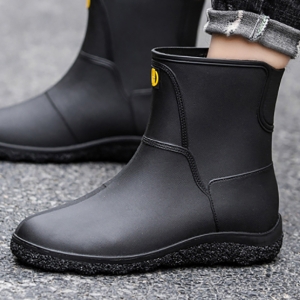 [불명] 남성 장화 캐주얼 H 레인부츠 베이직타입