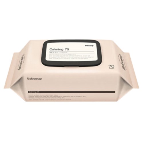 베베숲 카밍 75 물티슈 캡형 70매 (15팩)_이미지