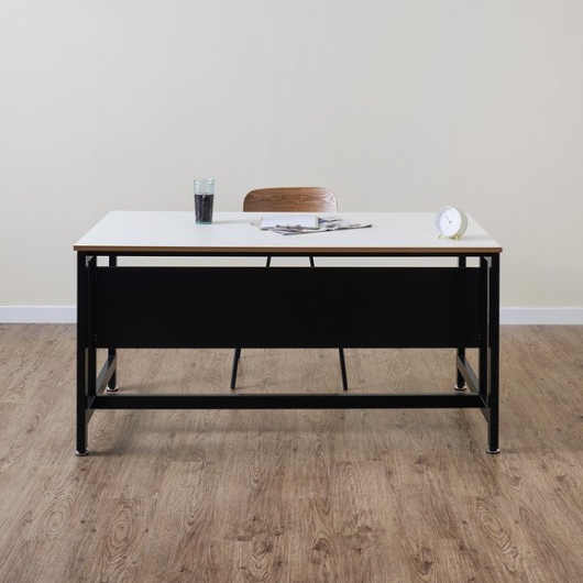 TS퍼니처 TS-03 LPM 가림막 철재 책상 (1400x800)_이미지